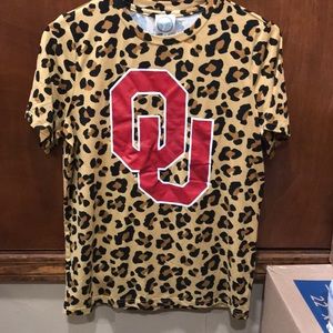 OU kickoff leopard shirt